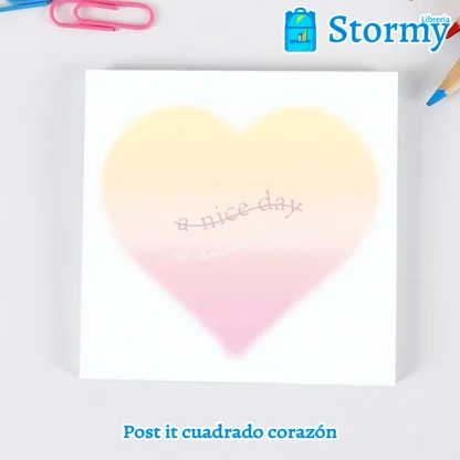 post it cuadrado corazon1