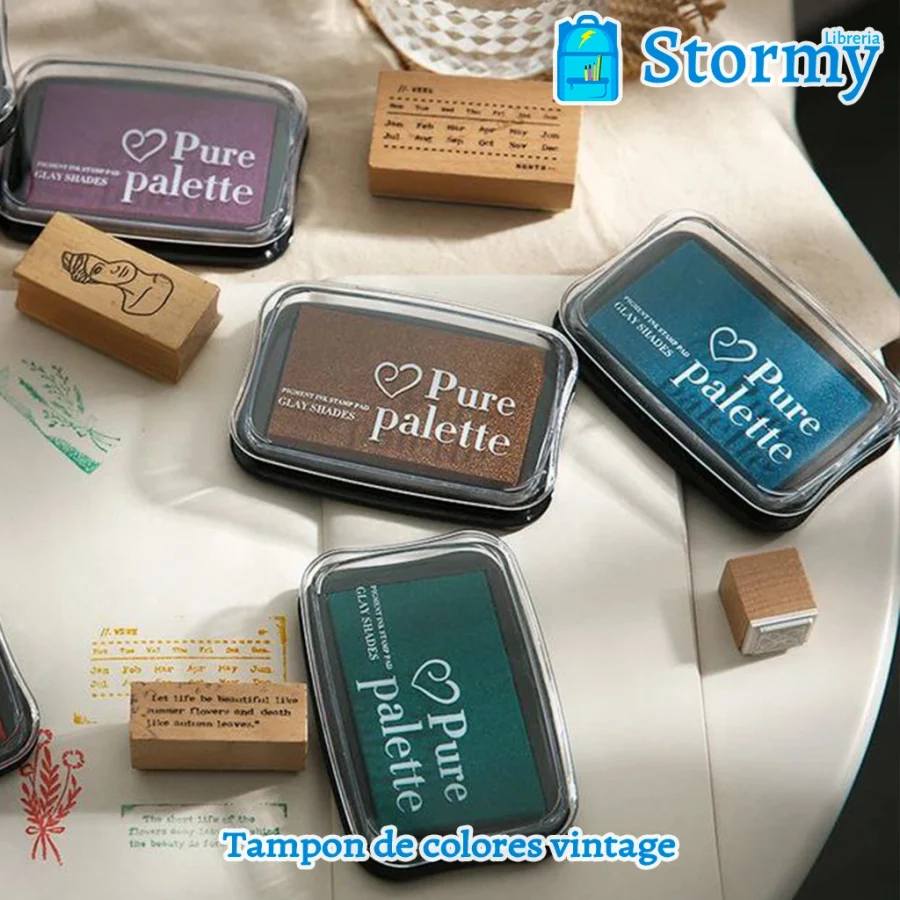 tampon de colores vintage1