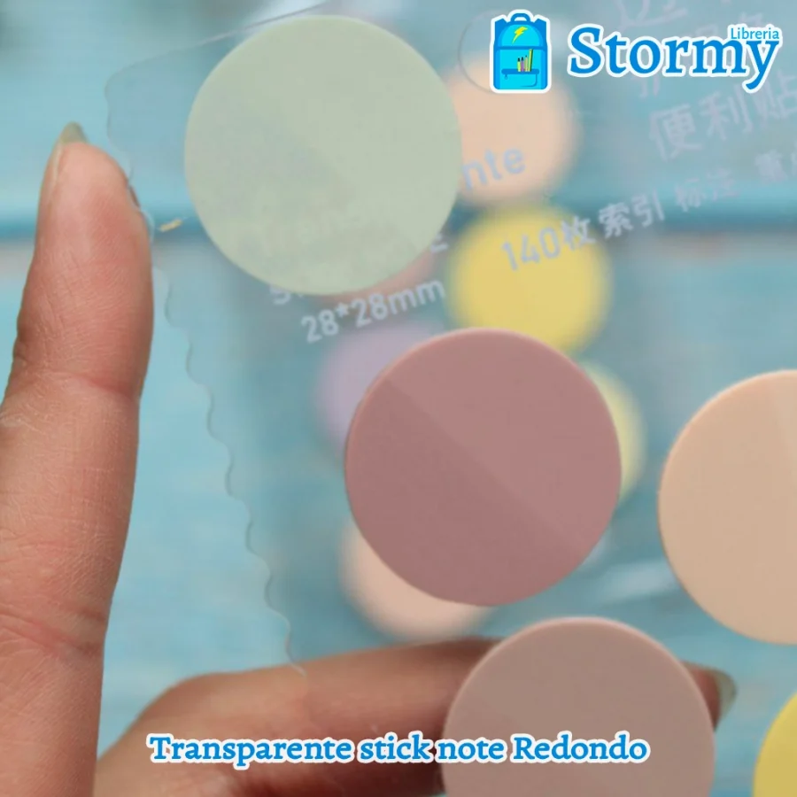 transparente stick note redondo2