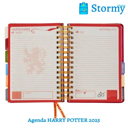 AGENDA HARRY POTTER 2025 1