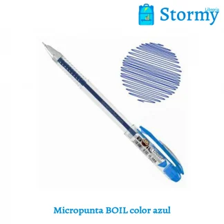 Micropunta boil color azul