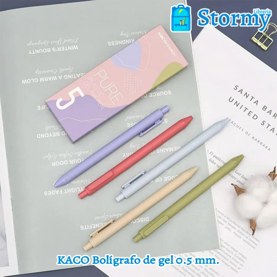 KACO boligrafo de gel 0.5 mm1