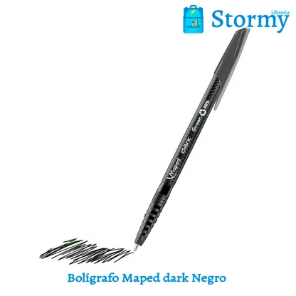 boligrafo maped dark negro