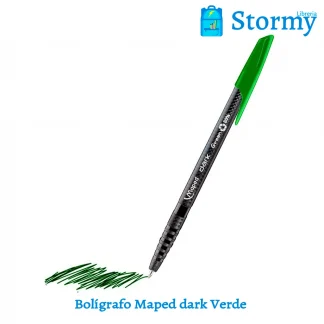 boligrafo maped dark verde