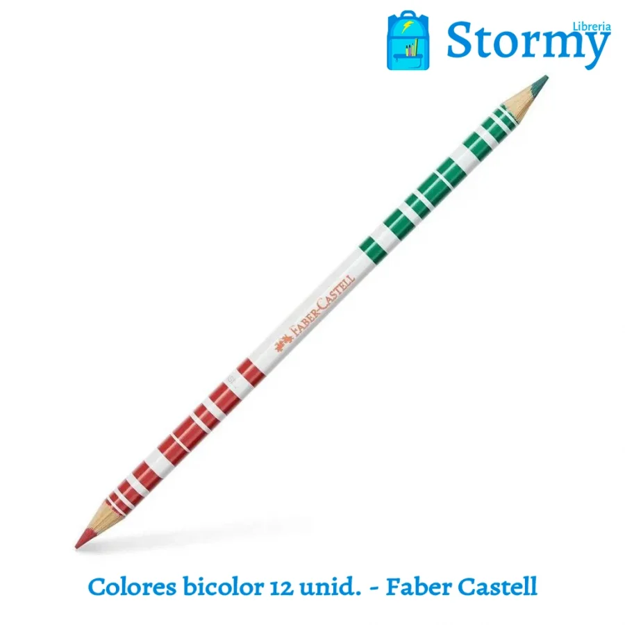 Colores bicolor 12 unid faber castell2