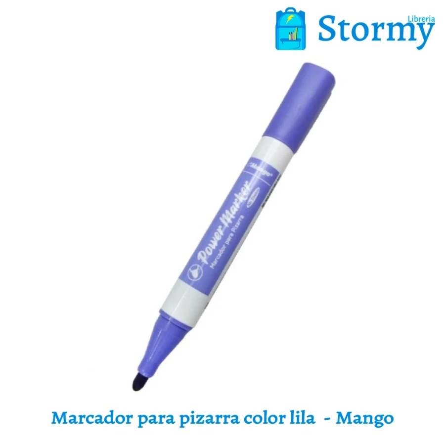 Marcador Para Pizarra Color Lila Mango