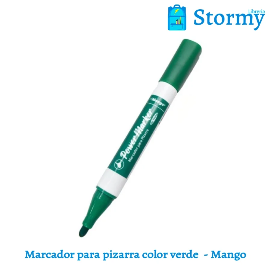 Marcador Para Pizarra Color Verde Mango
