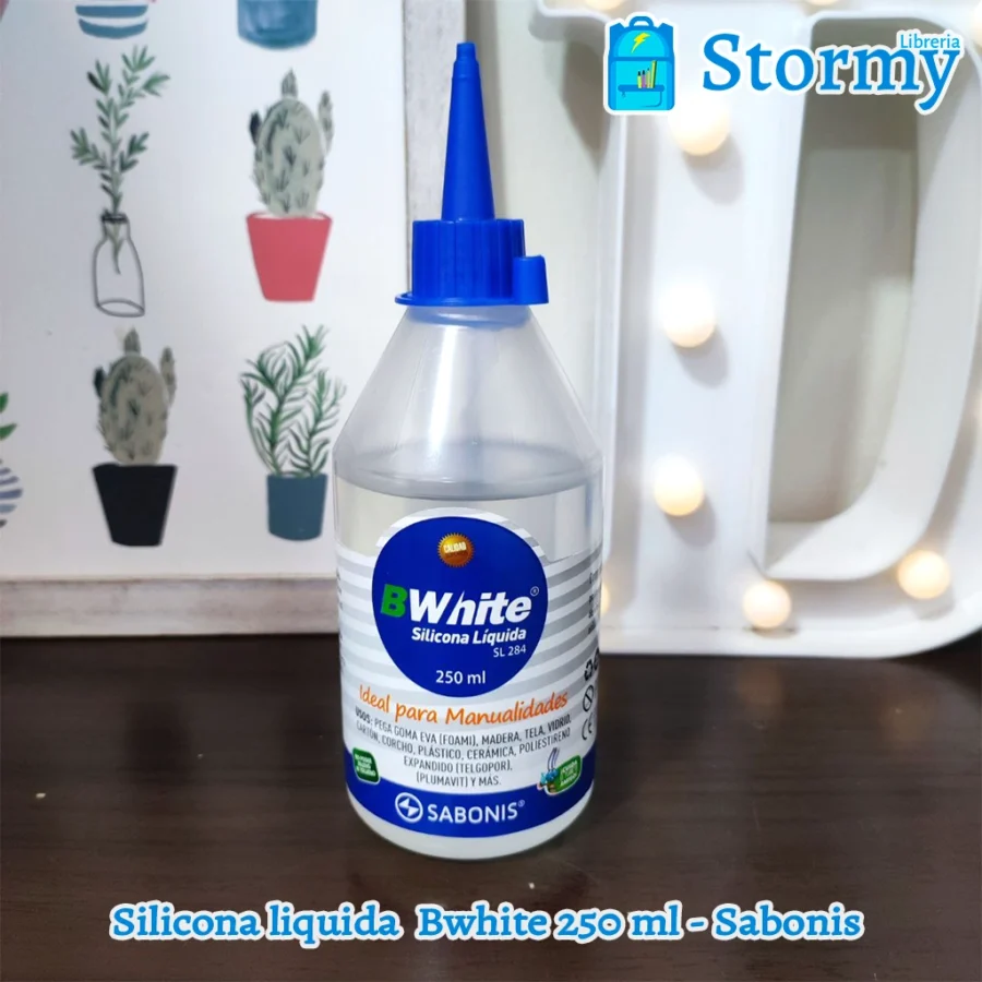 Silicona Liquida Bwhite 250 Ml Sabonis