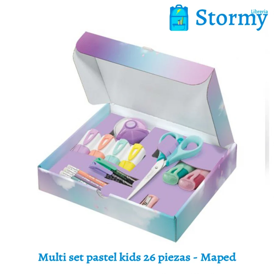 Multi Set Pastel Kids 26 Piezas Maped1