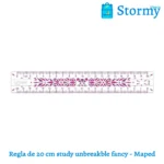 Regla De 20 Cm Study Unbreakble Fancy Maped