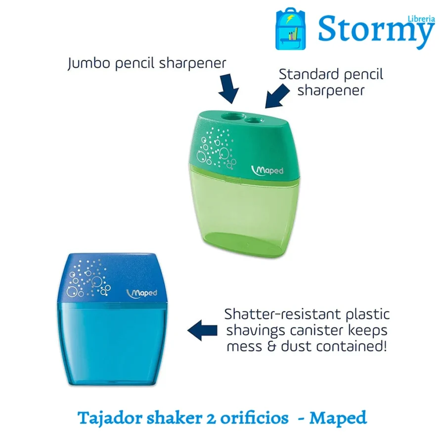 Tajador Shaker 2 Orificios Maped3