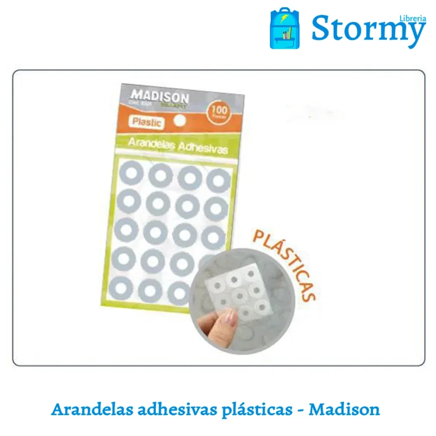 Arandelas Adhesivas Plasticas Madison