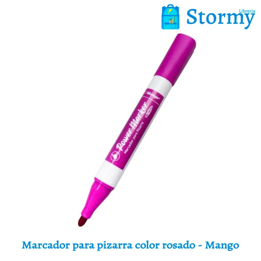 Marcador Para Pizarra Color Rosado Mango
