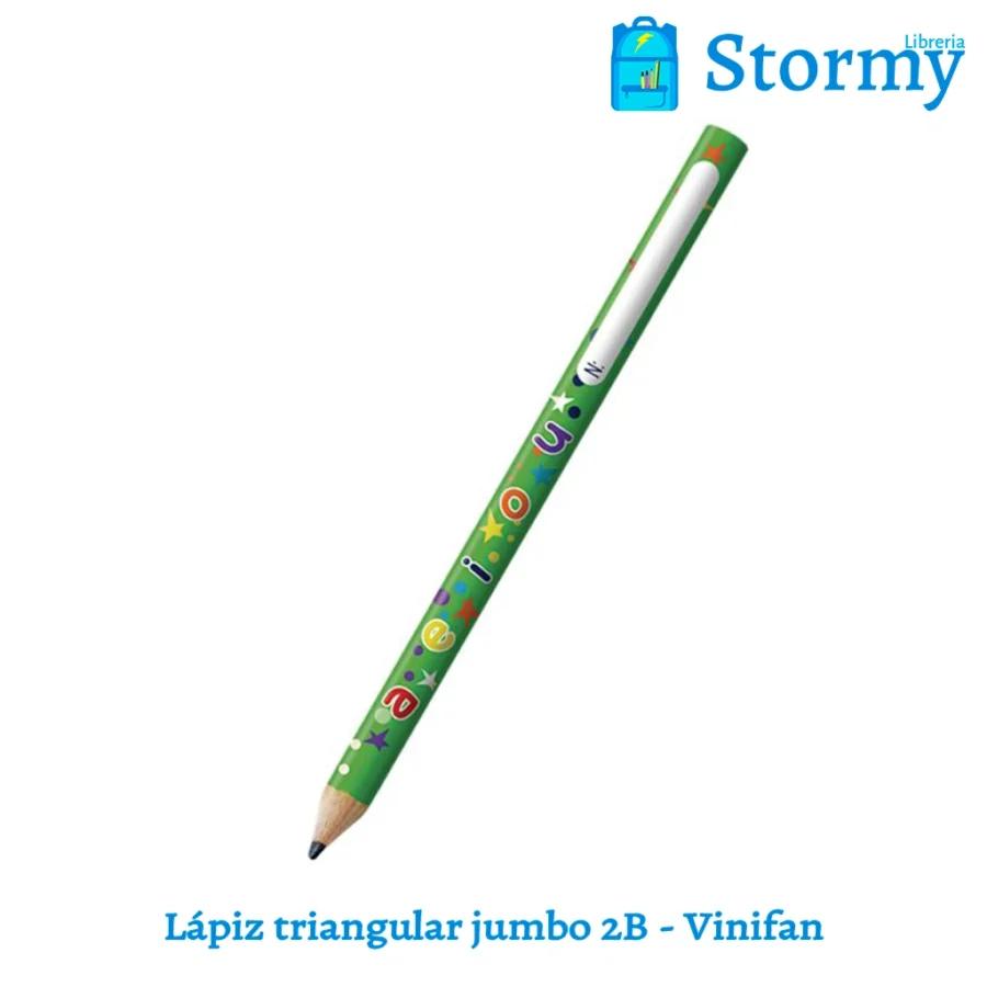 Lapiz Triangular Jumbo 2b Vinifan