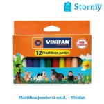 Plastilina Jumbo 12 Unid. Vinifan