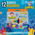 Plastilina Kids 12 Unidades Neon Madison