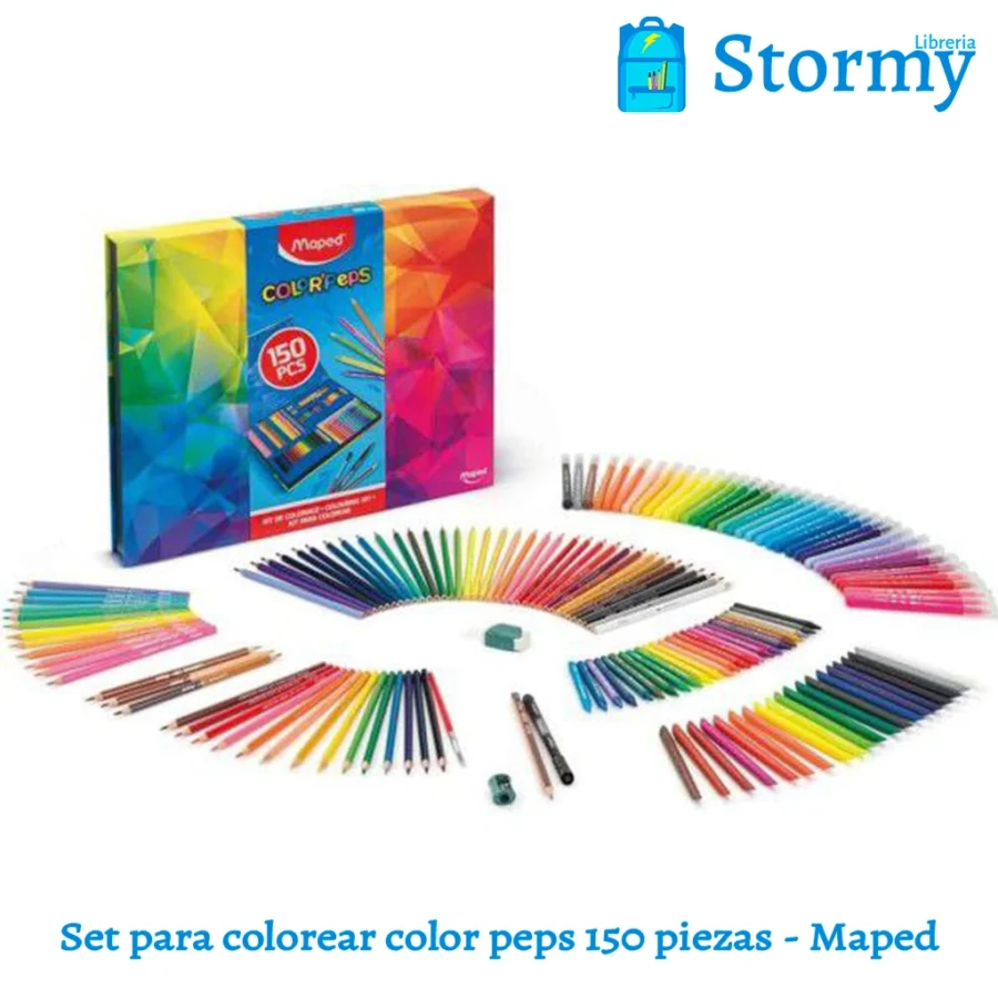 Set Para Colorear Color Peps 150 Piezas Maped2