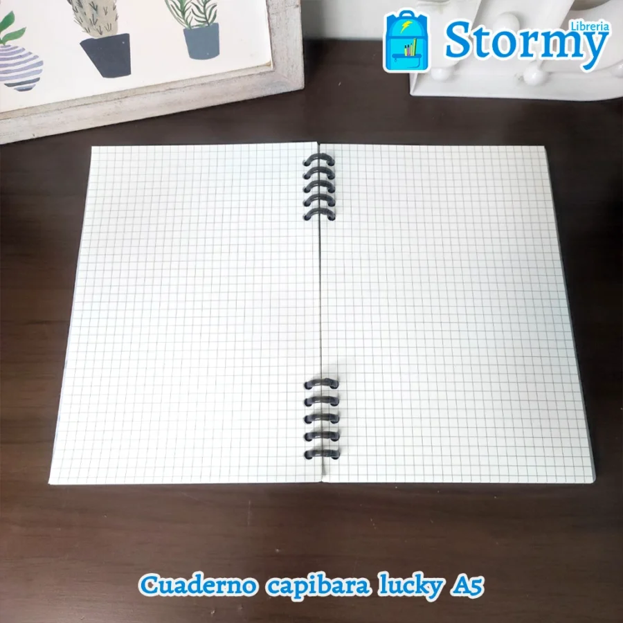 Cuaderno capibara lucky a51