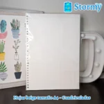 Hojas beige tama;o a4 cuadriculadas