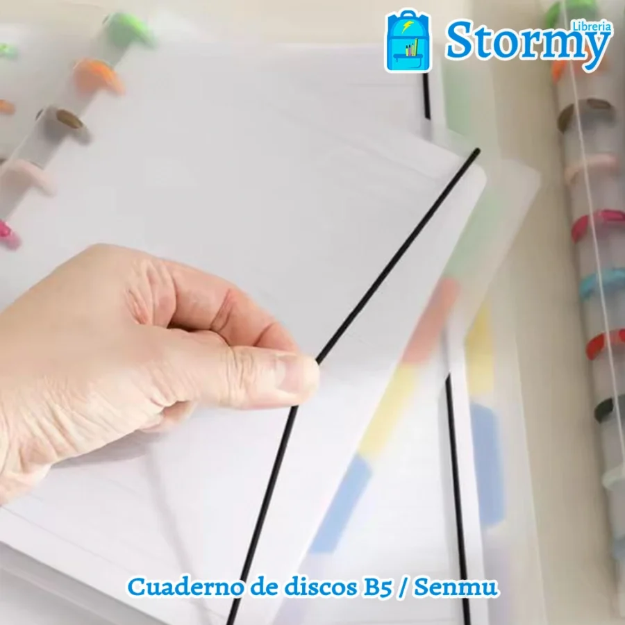 Cuaderno de discos b5 senmu2
