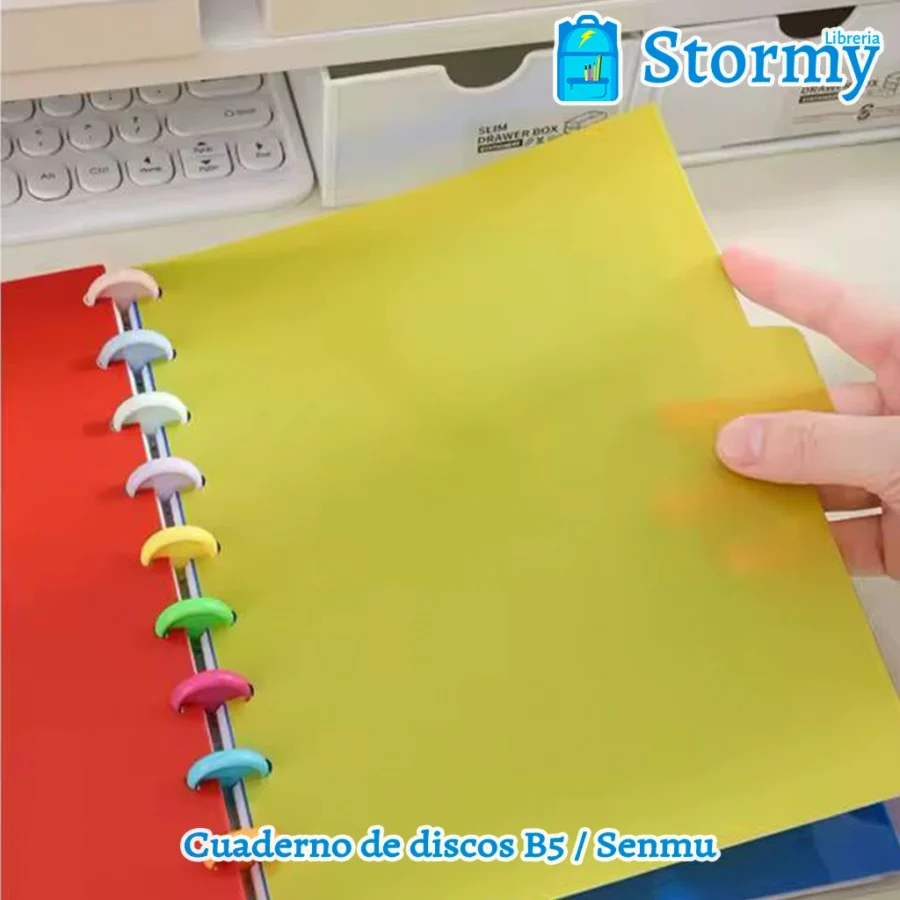 Cuaderno de discos b5 senmu4