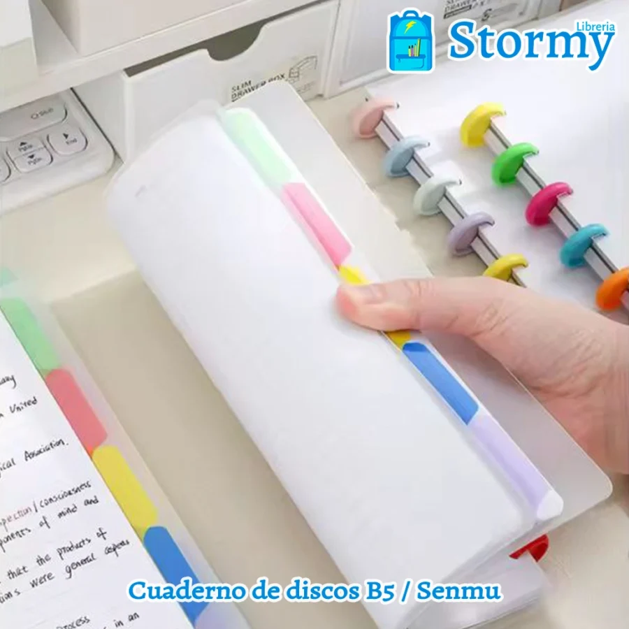 Cuaderno de discos b5 senmu5