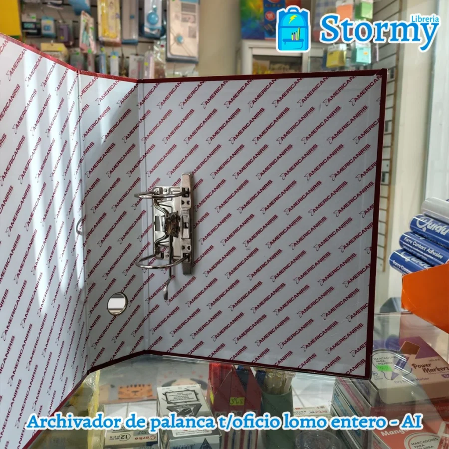 Archivador de palanca t oficio lomo entero AI1