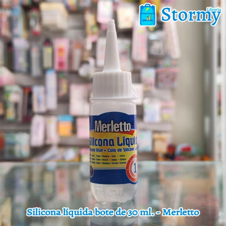 Silicona liquida bote de 30 ml merletto