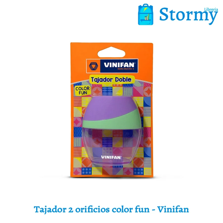 Tajador 2 orificios color fun vinifan