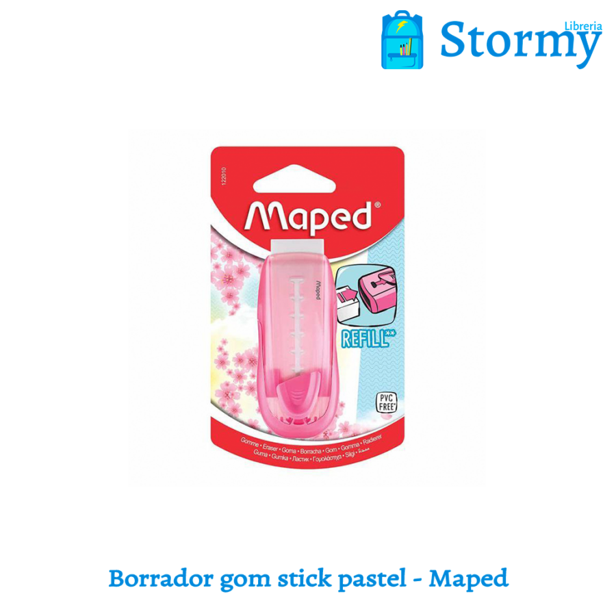 Borrador gom stick pastel