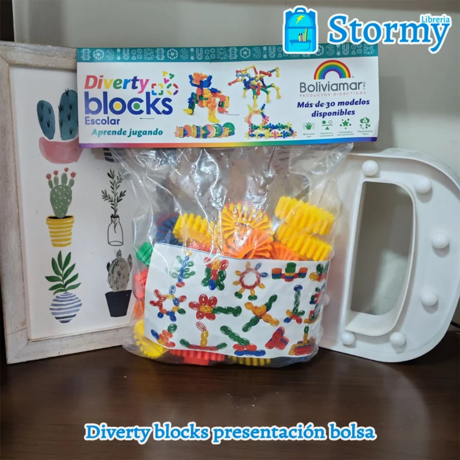 Diverty blocks presentación bolsa