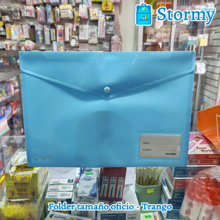 Folder tamaño oficio trango1