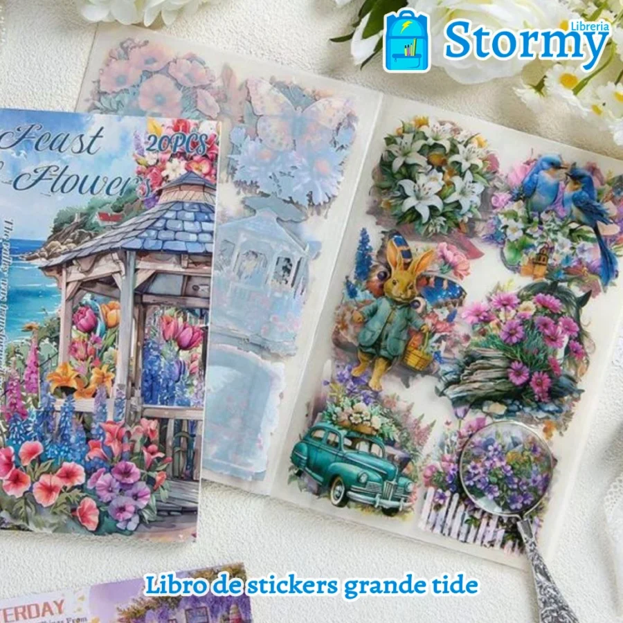 Libro de stickers grande tide2