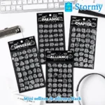 Mini sellitos de silicona black