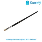Pincel punta chata plana n 8 sabonis