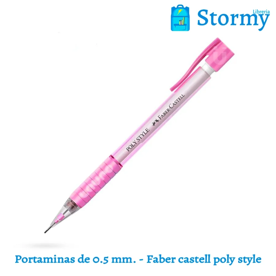 Portaminas de 0.5 mm faber castell poly style