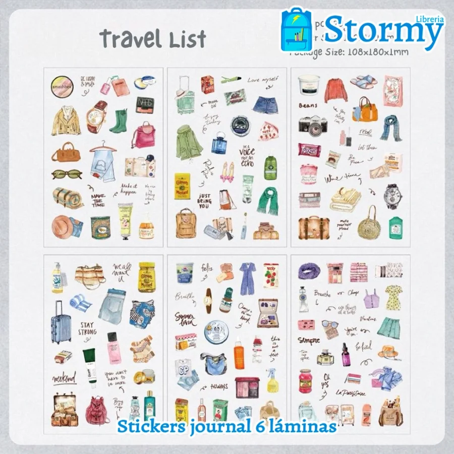 Stickers journal 6 laminas3