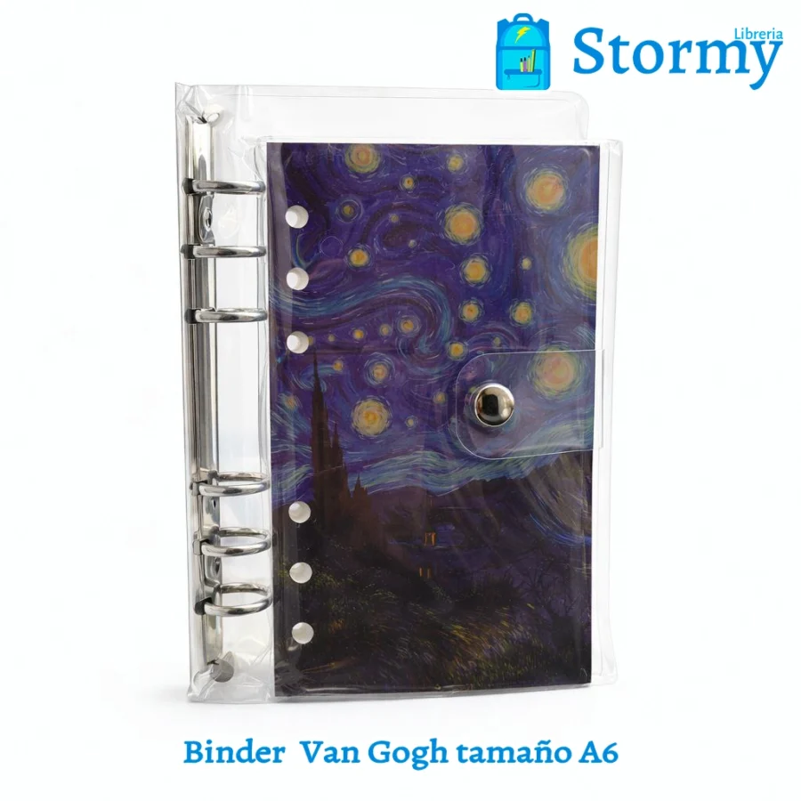 Binder van gogh tamaño a6
