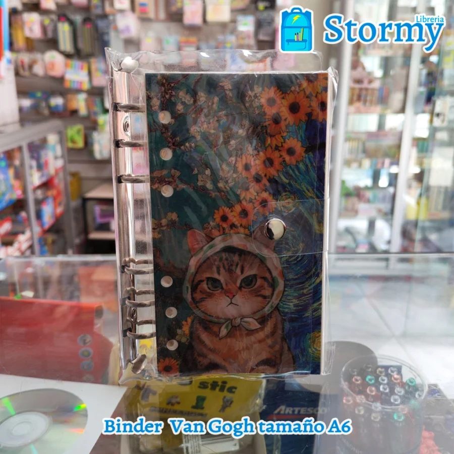 Binder van gogh tamaño a62