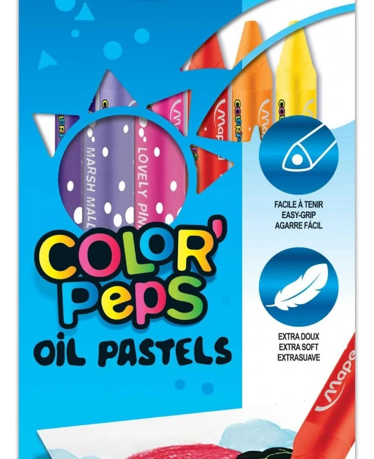 Crayones color peps oil pastels Maped