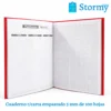 Cuaderno tamaño carta empastado 5 mm de 100 hojas winner6
