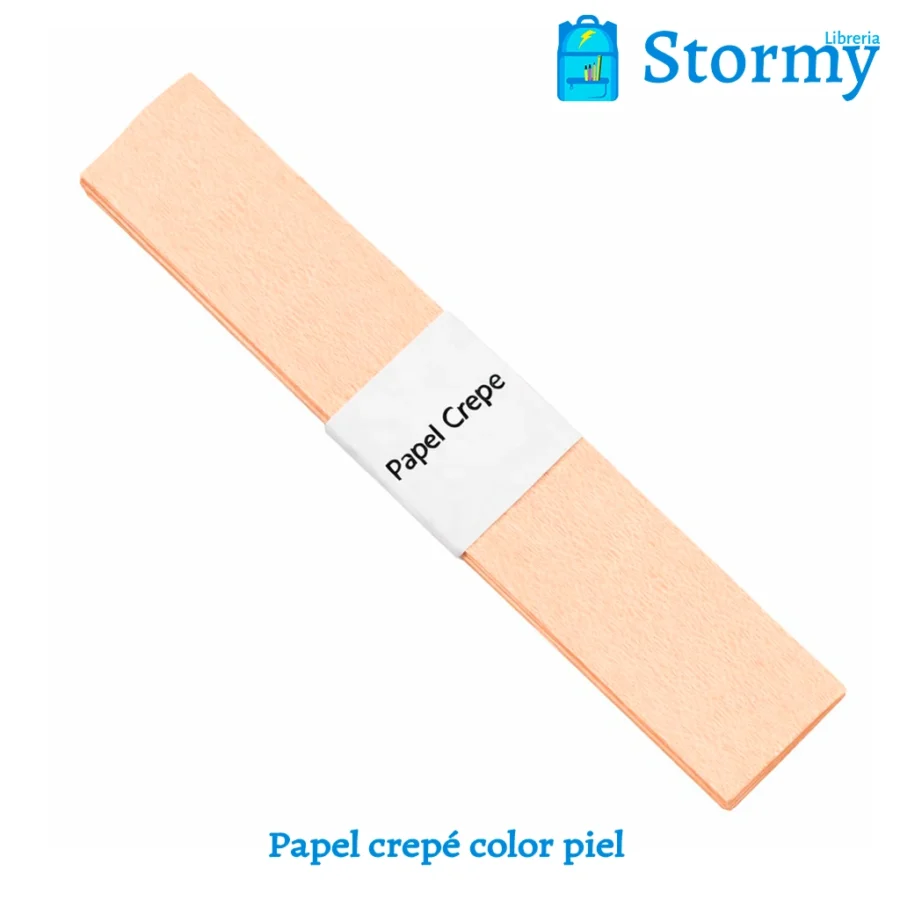 Papel crepe color piel