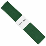 Papel crepe verde oscuro