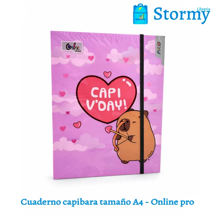 Cuaderno capibara tamaño A4 online pro3