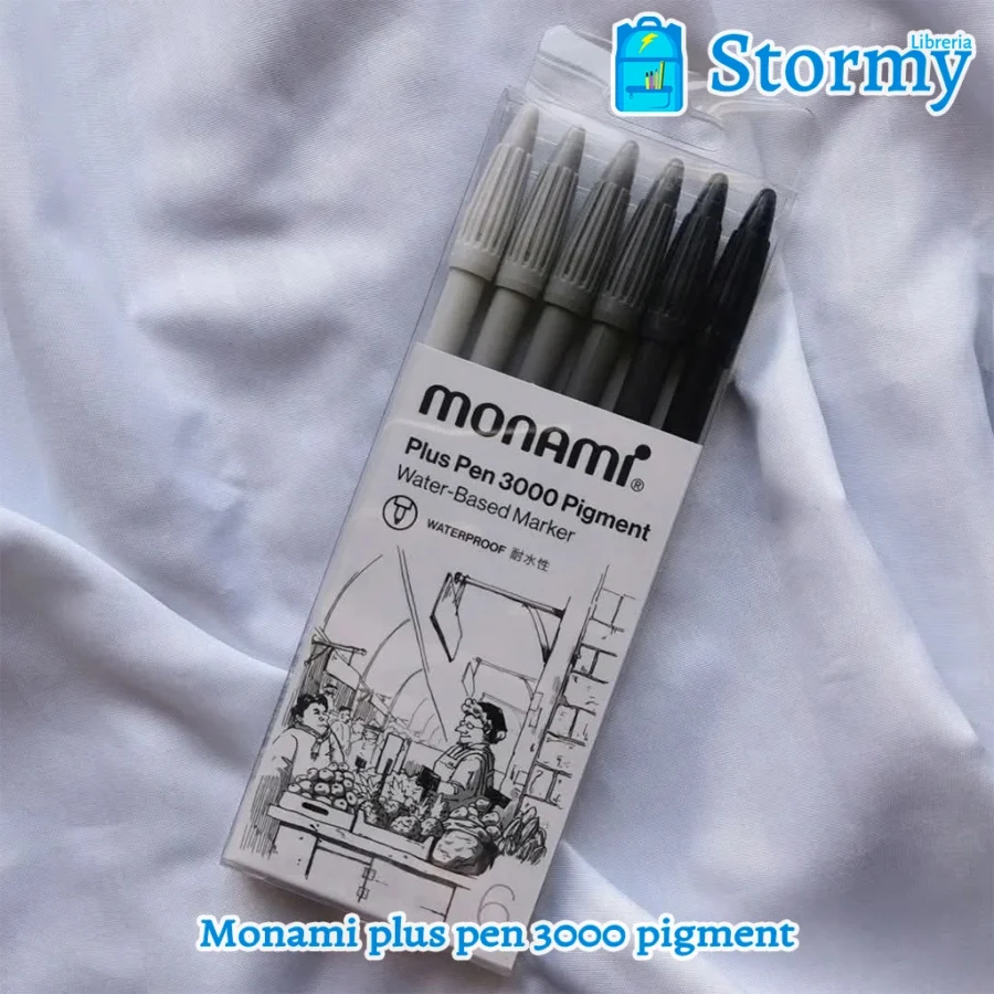 Monami plus pen 3000 pigment