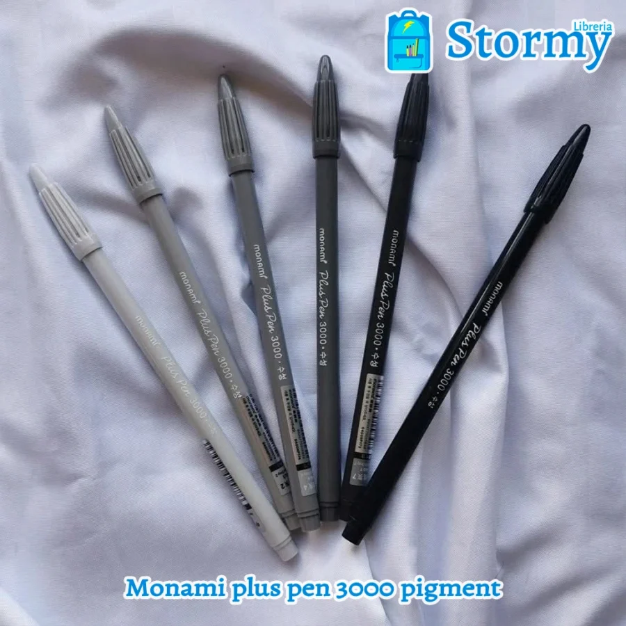 Monami plus pen 3000 pigment2