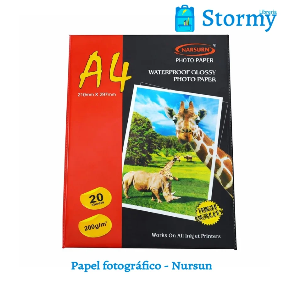 Papel fotografico nursun