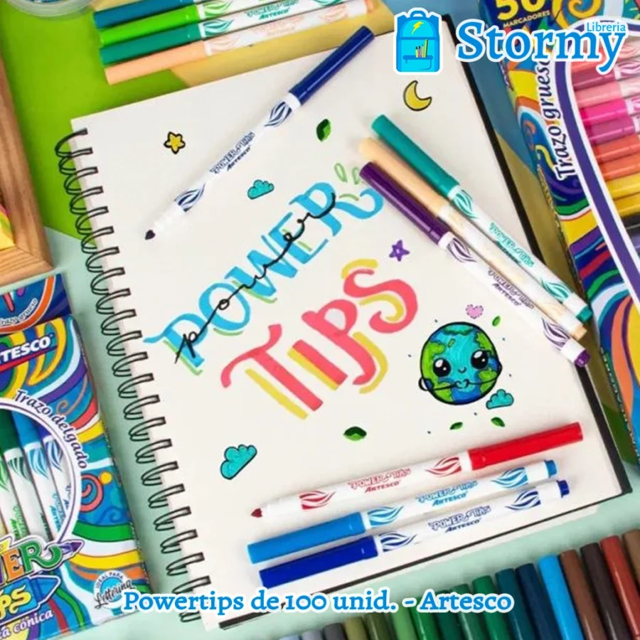 Powertips de 100 unid. Artesco2