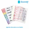 Agenda ahorradora con diseño2