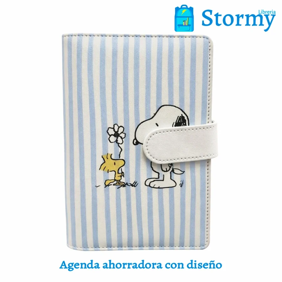 Agenda ahorradora con diseño3